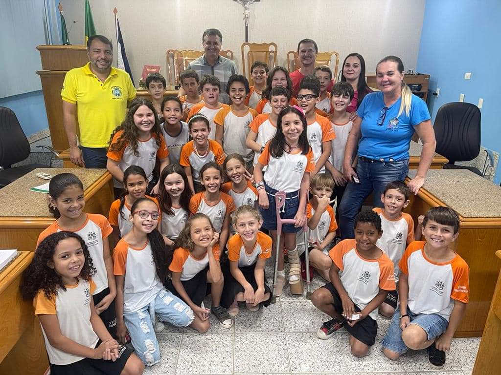 Alunos do 4º Ano da Escola Estadual 